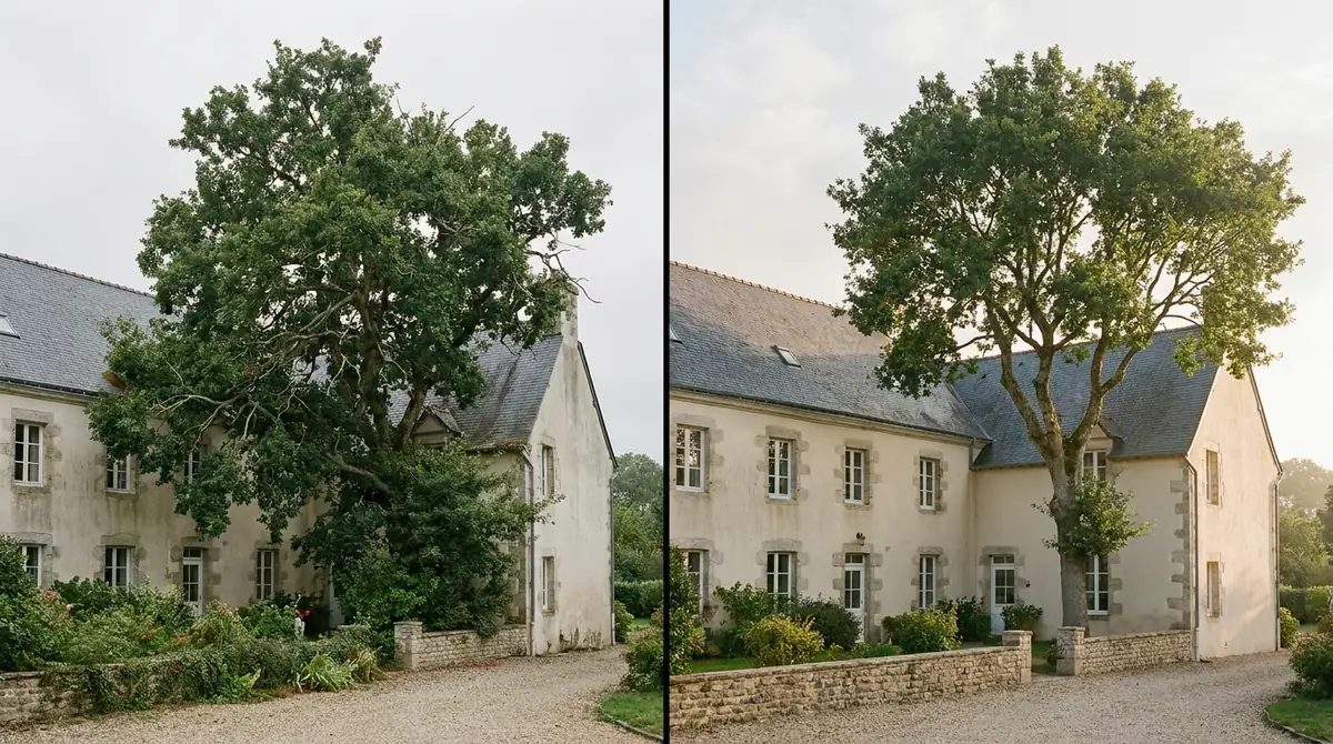 Élagage d'arbre · Rhône