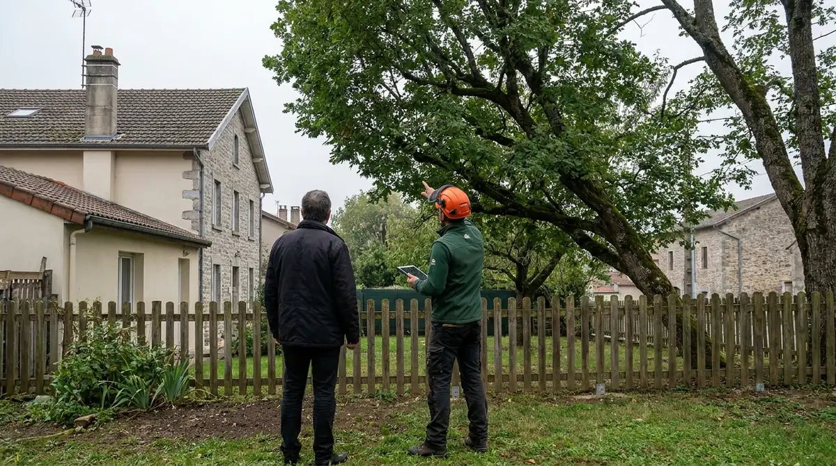 Arbre du voisin trop haut ou dangereux : que faire ? (Rhône)