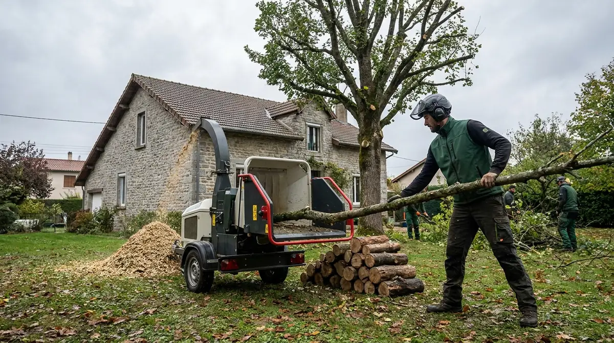 Que faire du bois après élagage ? Solutions pratiques (Rhône)